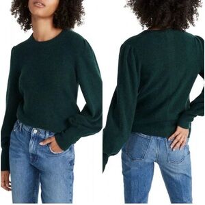 Madewell Baybrook Sweater - Pine Green